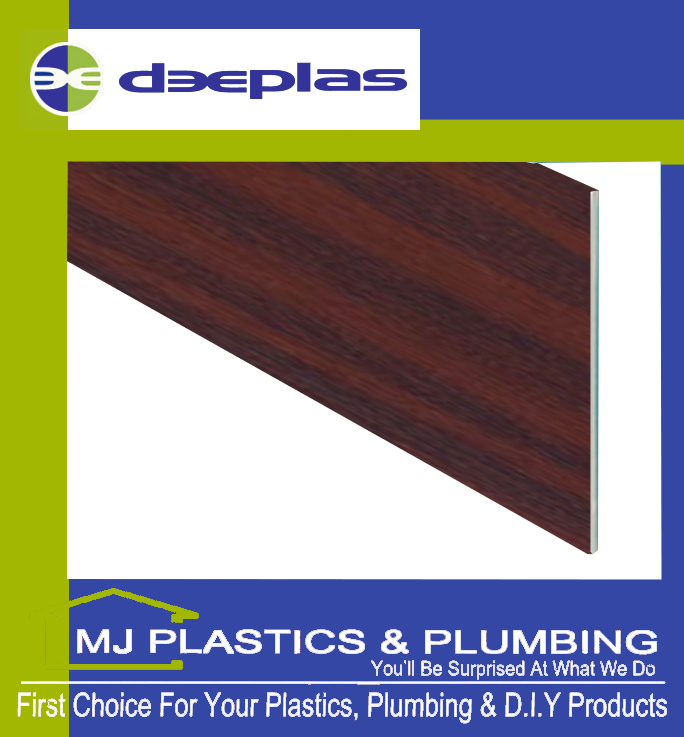 Deeplas 150mm Flat Plank Uniboard - Mahogany